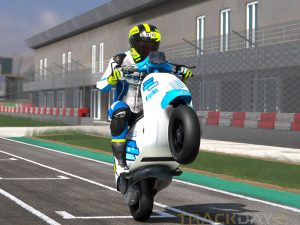 TrackDayR is updated: now the videogame with Polini Vespa