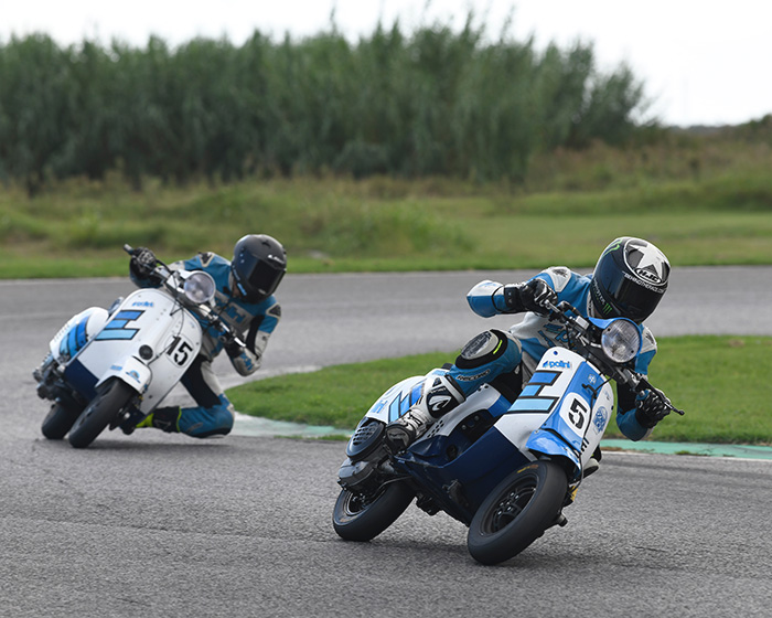Il Team Polini sul podio alla 500 Km di Pomposa 2026